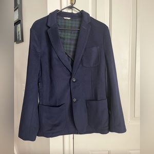 Goodthreads Women’s Navy Wool-blend Blazer - size Med